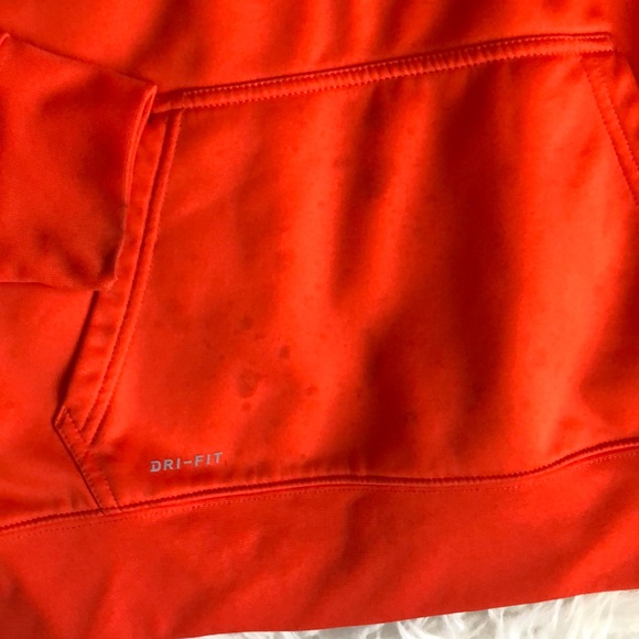 Boy’s Nike Orange Hoodie - Picture 2 of 3